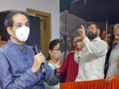 "The rickshaw puller's rickshaw was smooth yesterday"; Uddhav Thackeray's oblique arrow on Shinde | Eknath Shinde: "रिक्षावाल्याची रिक्षा काल सुसाट होती"; उद्धव ठाकरेंचा एकनाथ शिंदेंवर तिरकस बाण