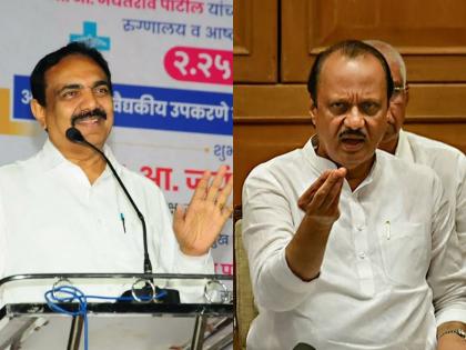 "It won't suit even a scumbag boy"?; Jayant Patil's reply to Ajit Pawar | "हे शेबंड्या पोरालाही पटणारं नाही"?; जयंत पाटलांचं अजित पवारांना प्रत्युत्तर