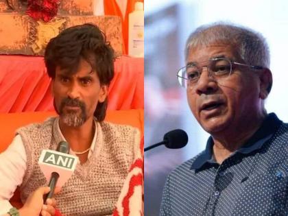 Prakash Ambedkar's words are a bit difficult for me to omit; Manoj Jarange spoke on the election and politics | प्रकाश आंबेडकरांचा शब्द डावलणं मला थोडं जड जातं; मनोज जरांगे निवडणुकीवर बोलले