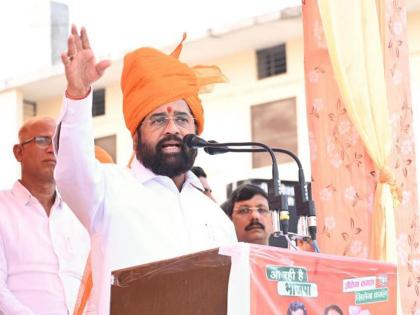 Bring double engine government in Rajasthan too, Eknath Shinde in rally | राजस्थानमध्येही आणा डबल इंजिन सरकार, एकनाथ शिंदेंची सभा