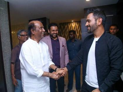 What is the connection between MS Dhoni's choice and Rajinikanth? The tweet went viral | MS धोनीच्या निवडीचे अन् रजनीकांतचे कनेक्शन काय? ट्विट व्हायरल