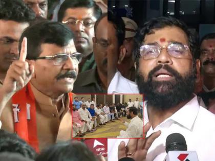 Uddhav Thackeray on Eknath Shinde "No traitor can use the name Shiv Sena for our politics and selfishness." | Sanjay Raut: "कोणताही गद्दार शिवसेना नाव वापरुन आपलं राजकारण, आपला स्वार्थ करू शकत नाही"