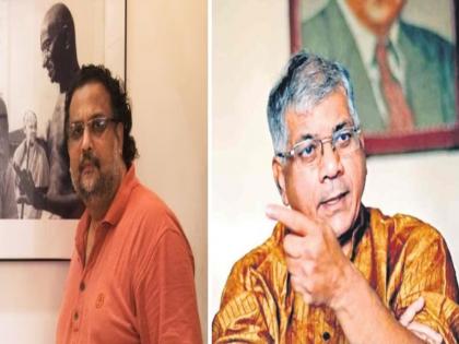 Gandhi's great-grandson and Dr. Ambedkar's grandson face to face in akola | बिग फाईट - गांधींचे पणतू व डाॅ. आंबेडकरांचे नातू समोरासमोर