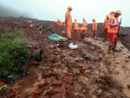 12 in a family with three home guard siblings in Raigad irshalwadi Landslide mishap | तिघा होमगार्ड भावंडासह कुटुंबातील १२ ढिगाऱ्याखाली