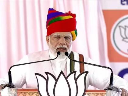 Country's journey to superpower, Rajasthan to crime, Says narendra modi | "देशाचा महासत्तेकडे प्रवास, तर राजस्थानचा गुन्हेगारीकडे"