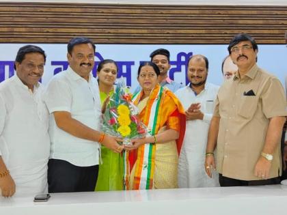 The only crime, the NCP again ... The wife of the goon Gajya Marane joined the NCP, BJP critics by atul bhatkhalkar | एकच गुन्हा, राष्ट्रवादी पुन्हा... गुंड गज्या मारणेच्या पत्नीच्या NCP प्रवेशानंतर भाजपचा टोला