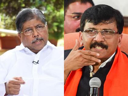 Chandrakant Patil : 'The man in trouble is frightened, Sanjay Raut has done the same', Chandrakant Patil | Chandrakant Patil : 'अडचणीत आलेला माणूस थयथयाट करतो, संजय राऊतांचं तसंच झालंय'