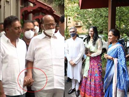 Prakash Raj: Hand in hand with Sharad Pawar, Prakash Raj was the highlight of CM k Chandrashekha Rao's tour | Prakash Raj: शरद पवारांच्या हातात हात, CM राव यांच्या दौऱ्यात लक्षवेधी ठरले 'राज'