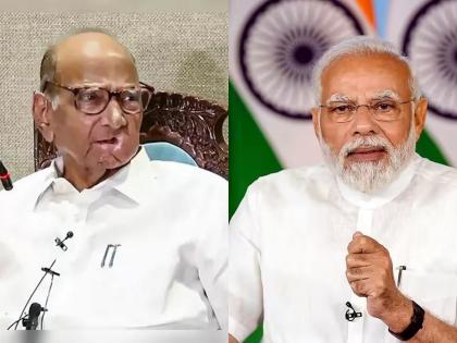 Sharad Pawar said for the first time, PM Narendra Modi broke NCP and.. | "हे खोटे असेल तर तुम्ही स्वत:ला काय कराल?"; जळगावच्या सभेतून शरद पवारांचा मोदींना सवाल