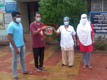 Baap re baap! Poisonous snakes go to rural hospital! | बाप रे बाप ! ग्रामीण रुग्णालयात निघाला विषारी घोणस साप!