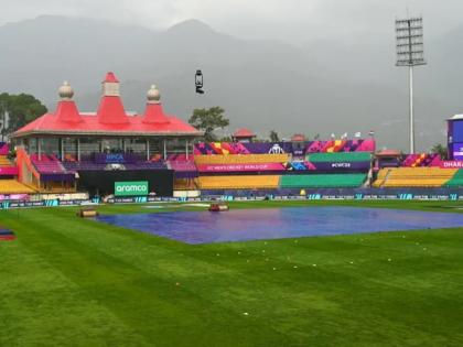 IND vs NZ: Rain clouds over India-New Zealand match; What happens if the match is cancelled? in worldcup dharmashala | IND vs NZ: भारत-न्यूझीलंड सामन्यावर पावसाचे ढग; मॅच रद्द झाल्यास काय होईल?