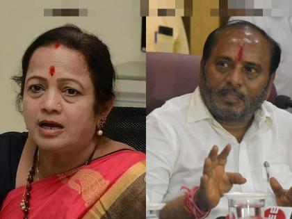 Did Aditya tell you to say 'Saheb'?; If you want to go, go straight, don't throw mud at 'Matoshri'; Kishori Pednekar on ramdas kadam | आदित्यने 'साहेब' म्हणायला सांगितलं होतं का?; जायचं तर सरळ जा, 'मातोश्री'वर चिखलफेक नको; किशोरीताईंचे खडे बोल