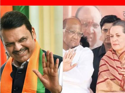 Devendra Fadanvis: When Sharad Pawar left the Congress, there were no laws, Devendra Fadnavis took the side of Eknath Shinde on shivsena symbole | Devendra Fadanvis: पवारांनी काँग्रेस सोडली तेव्हा कायदे नव्हते, धनुष्यबाण चिन्हाबाबत स्पष्टच बोलले फडणवीस