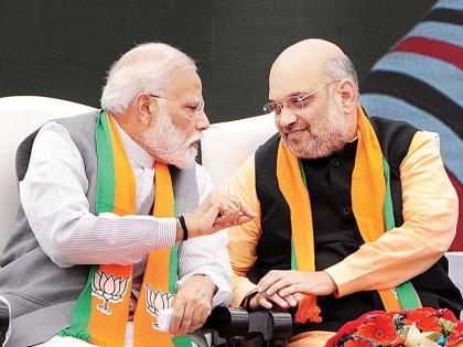 bjp politics and nda allied parties lok sabha election 2024 seats allocation | भाजपची चतकोर भाकरी; एनडीएचे मित्र पक्ष अन् लोकसभेचे जागावाटप