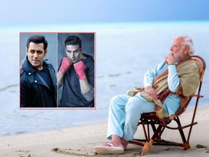 Appreciation of narendra Modi, applause for Maldives; Bhaijaan Salman khna and Khiladi Akshaykumar also in the field of tourism india explore lakshadweep | मोदींचं कौतुक, मालदीवला चपराक; भाईजान अन् खिलाडीकुमारही मैदानात