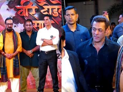 Salman Khan: मराठेशाहीच्या धगधगत्या पर्वाचा सिनेमा, बॉलिवूडच्या दबंगची हजेरी