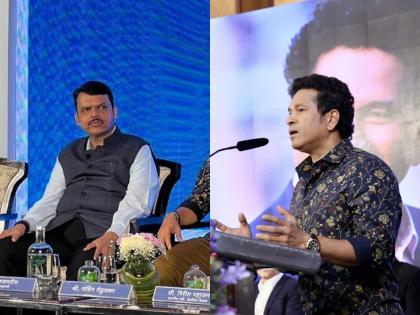 'Gutkha is banned in the state, but...'; Sachin Tendulkar spoke clearly in front of the Home Minister | 'राज्यात गुटख्यावर बंदी आहे, पण...'; गृहमंत्र्यांसमोर सचिन तेंडुलकर स्पष्टच बोलला