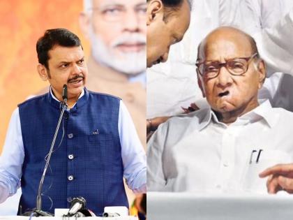 'That letter was typed at my own home'; Devendra Fadnavis' big secret explosion about Sharad Pawar and ncp | 'ते लेटर माझ्याच घरी टाइप झालं'; शरद पवारांबद्दल फडणवीसांचा मोठा गौप्यस्फोट