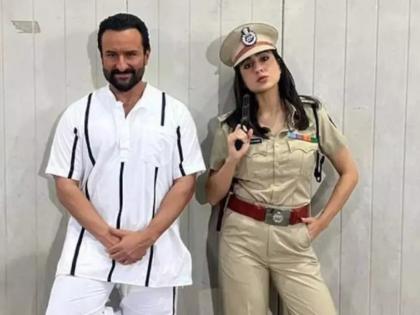 Father Prisoner and Lake Police; Saif Ali khan and Sara Ali Khan pair on the big screen? | बाप कैदी अन् लेक पोलीस; सैफ अन् साराची जोडी मोठ्या पडद्यावर?