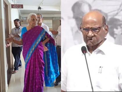 Shocked by Sharad Pawar's decision, but...; Sister Saroj Patil told clearly about resigne of ncp chief | Sharad Pawar: शरद पवारांच्या निर्णयाने धक्का, पण..; बहिण सरोज पाटील यांनी स्पष्टच सांगितलं