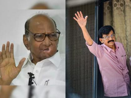 Sharad Pawar is not alone, we are together; Sanjay Raut gave the report of the meeting | शरद पवार एकटे नाहीत, आम्ही सोबत आहोत; राऊतांनी दिला बैठकीचा वृत्तांत