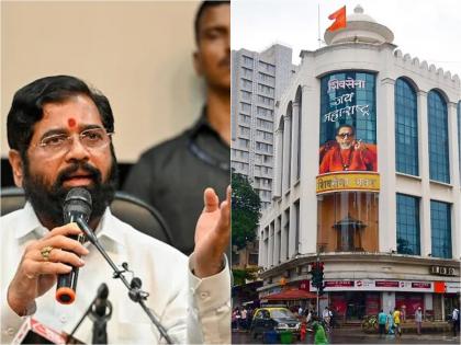 That God in the first Shiv Sena Bhawan, Jayant Patal's Kochak Tola to the Eknath Shinde Group on shivsena bhavan | Eknath Shinde: तो देव पहिल्या शिवसेना भवनातच, शिंदेगटाला राष्ट्रवादीचा खोचक टोला