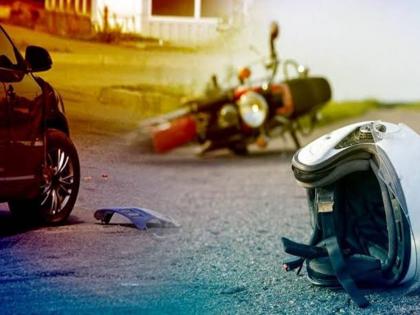 Two killed in collision with unknown vehicle, driver absconding | अज्ञात वाहनाच्या धडकेत दोन जणांचा मृत्यू, वाहनचालक फरार