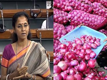 Many farmers will go bankrupt, Supriya Sule targets the central government | "अनेक शेतकरी मोडून पडतील"; कांद्याच्या निर्यातशुक्लावरुन सुप्रिया सुळेंची मागणी