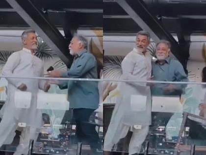 Aamir khan's dance at ayara khan engagement ceremoney went viral, netizens have only one question on his old look | Video: लेकीच्या साखरपुड्यातील आमीरचा 'डान्स' व्हायरल, नेटीझन्सला पडला एकच प्रश्न