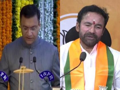 Akbaruddin Owaisi as Protem Speaker in Telangana; BJP MLAs refuse to take oath, declare by kishan reddy | तेलंगणात प्रोटेम स्पीकरपदी अकबरुद्दीन ओवैसी; भाजपा आमदारांचा शपथविधीस नकार