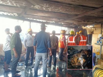 Fire at a hotel in Thane's Waghbeel; Three trapped employees were safely rescued | ठाण्यातील हॉटेलला आग, मोठं नुकसान; अडकलेल्या तीन कर्मचाऱ्यांची सुखरुप सुटका