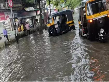 Rains came... Thane recorded 71.36 mm of rain in ten hours | पाऊस आला... ठाण्यात दहा तासात ७१.३६ मिमी पावसाची नोंद