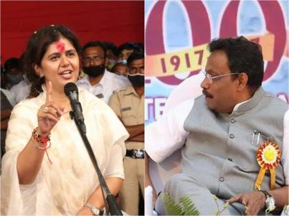 Pankaja Munde: Pankaja Munde has a bigger responsibility than me, also Vinod Tawde's answer to the ministerial question | Pankaja Munde: पंकजा मुंडेंकडे माझ्यापेक्षा मोठी जबाबदारी, मंत्रीपदाच्या प्रश्नावर विनोद तावडेंचं असंही उत्तर