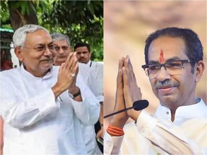 Even 'ED' and 'CBI' could not stop Nitish Kumar in Bihar; Uddhav Thackeray said go ahead! | 'ईडी' आणि 'सीबीआय'देखील नितीश कुमारांना रोखू शकली नाही; उद्धव ठाकरे म्हणाले आगे बढो!