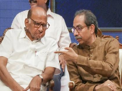 No one wants to break Mumbai; Uddhav Thackeray's position on Sharad Pawar's statement is clear | Uddhav Thackeray : शरद पवार म्हणाले, मुंबई तोडण्याचं कुणाच्याही मनात नाही; उद्धव ठाकरेंनी स्पष्ट केली भूमिका