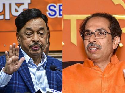 Na Niti Na, Nitimatta... Narayan Rane attacked Uddhav Thackeray directly from Dharavi Morcha against Adani group | "ना निती ना, नितीमत्ता"... धारावी मोर्चावरुन थेट नारायण राणेंचा उद्धव ठाकरेंवर प्रहार