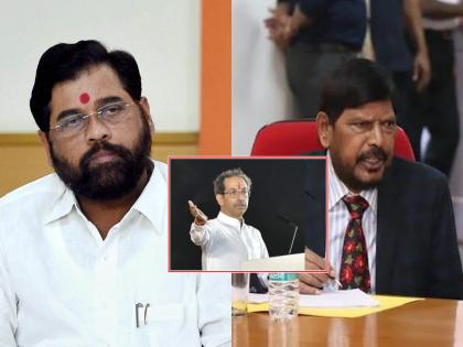 Shivsena: Eknath Shinde's Ramdas will be remembered, Shiv Sena said in no uncertain terms | Shivsena: 'एकनाथ शिंदेंचा रामदास आठवले होईल', शिवसेनेची मुख्यमंत्र्यांवर बोचरी टीका