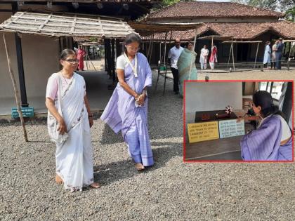 'Sevagram' is not a world tourism but a big idea, blessed Supriya Sule by mahatma gandhi | 'सेवाग्राम' जागितक पर्यटन नसून मोठा विचार, सुप्रिया सुळेंनी घेतला बापूंचा आशीर्वाद