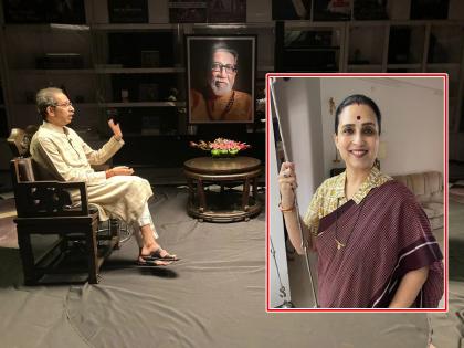 Chitra Wagh: "Is it an in-house interview of uddhav Thackeray, a family event in Okke?", Chitra wagh on sanjay raut and shivsena | Chitra Wagh: "काय ती घरातल्या घरात मुलाखत, कौटुंबिक कार्यक्रम एकदम ओक्के"