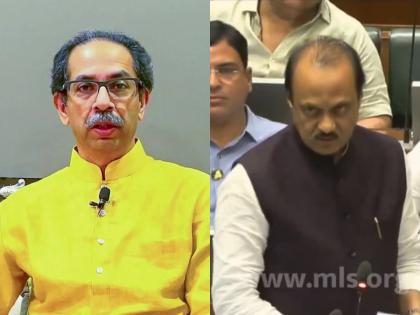 Targeting Uddhav Thackeray without taking his name, Ajit Pawar told 'that' story in the assembly itself | नाव न घेता उद्धव ठाकरेंवर निशाणा, अजित पवारांनी विधानसभेतच सांगितला 'तो' किस्सा