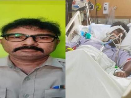 In the sudden rain, the accident of the policeman's son! An engineering dream stuck in a ventilator | अवकाळी पावसात मुलाचा अपघात; उपचारासाठी ६ लाख जमवण्यास धडपडतोय पोलीस हवालदार