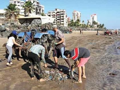 Defendants sentenced to ‘Versova Beach’ cleanup while acquitting | गुन्हा रद्द करताना आरोपींना ‘वर्सोवा बीच’ स्वच्छतेची शिक्षा