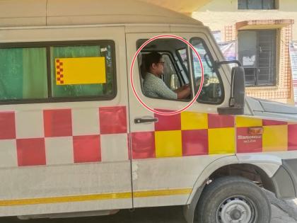 A pregnant woman doctor saved the patient's life by driving an ambulance in nashik manjargao! | कौतुकास्पद! गरोदर महिला डॉक्टरने रुग्णवाहिका चालवून वाचविले रुग्णाचे प्राण