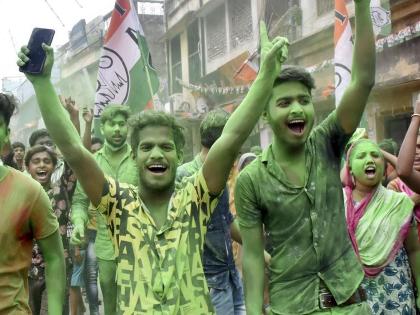 Pt. Bengal result: Congress with Asanga, the dust of the left | पं. बंगाल निकाल : असंगाशी संगाने काँग्रेस, डाव्यांची धूळधाण