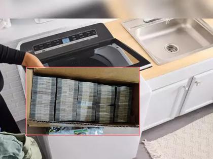 1 Crore 30 Lakh seized upon opening of washing machine; A case has been registered by the police in andhra Pradesh | वॉशिंग मशिन उघडताच आढळले १ कोटी ३० लाख; पोलिसांनी असा लावला छडा