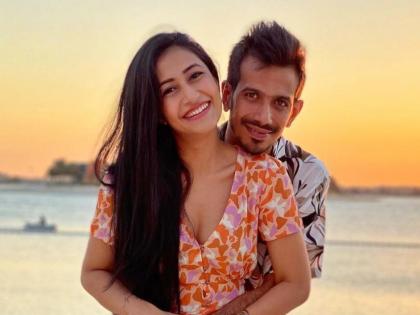 Yujvendra Chahal out of T20 World Cup, Dhanshree writes 'Story' | टी-20 विश्वचषक स्पर्धेतून युजवेंद्र चहल 'आऊट', धनश्रीने लिहिली 'स्टोरी'