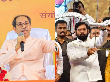 Uddhav Thackeray: Shiv Dhanushya which Ravana did not get, what will Mindhinya get? Uddhav Thackeray stiffened on Eknath Shinde | Uddhav Thackeray: शिवधनुष्य जे रावणाला नाही पेललं, ते मिंध्यांना काय पेलणार? ठाकरे कडाडले