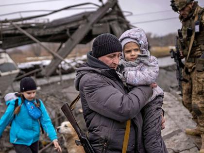 Ukraine: 143 children killed so far, fear of rising death toll | युक्रेन : आतापर्यंत १४३ बालकांचा मृत्यू, मृतांची संख्या वाढण्याची भीती