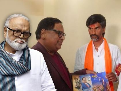 Bhujbal cannot be an OBC leader; After the meeting with Jarange Patil, Haribhau Rathod said... | भुजबळ OBC नेते होऊ शकत नाही; जरांगे पाटलांच्या भेटीनंतर हरीभाऊ राठोड म्हणाले...