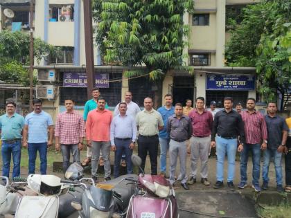 17 crimes solved by the accused who stole the vehicle | वाहन चोरी करणाऱ्या सराईत आरोपीकडून १७ गुन्ह्यांची उकल